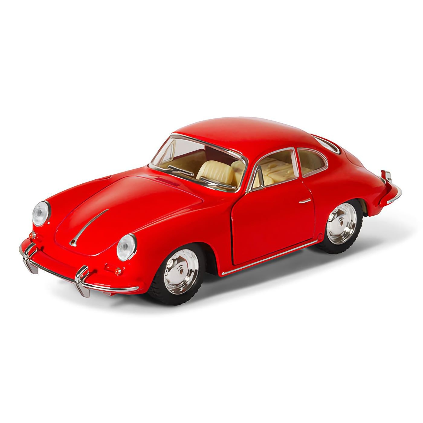 Porsche 356 B Carrera 2 – Kinsmart – 1:32 – Röd