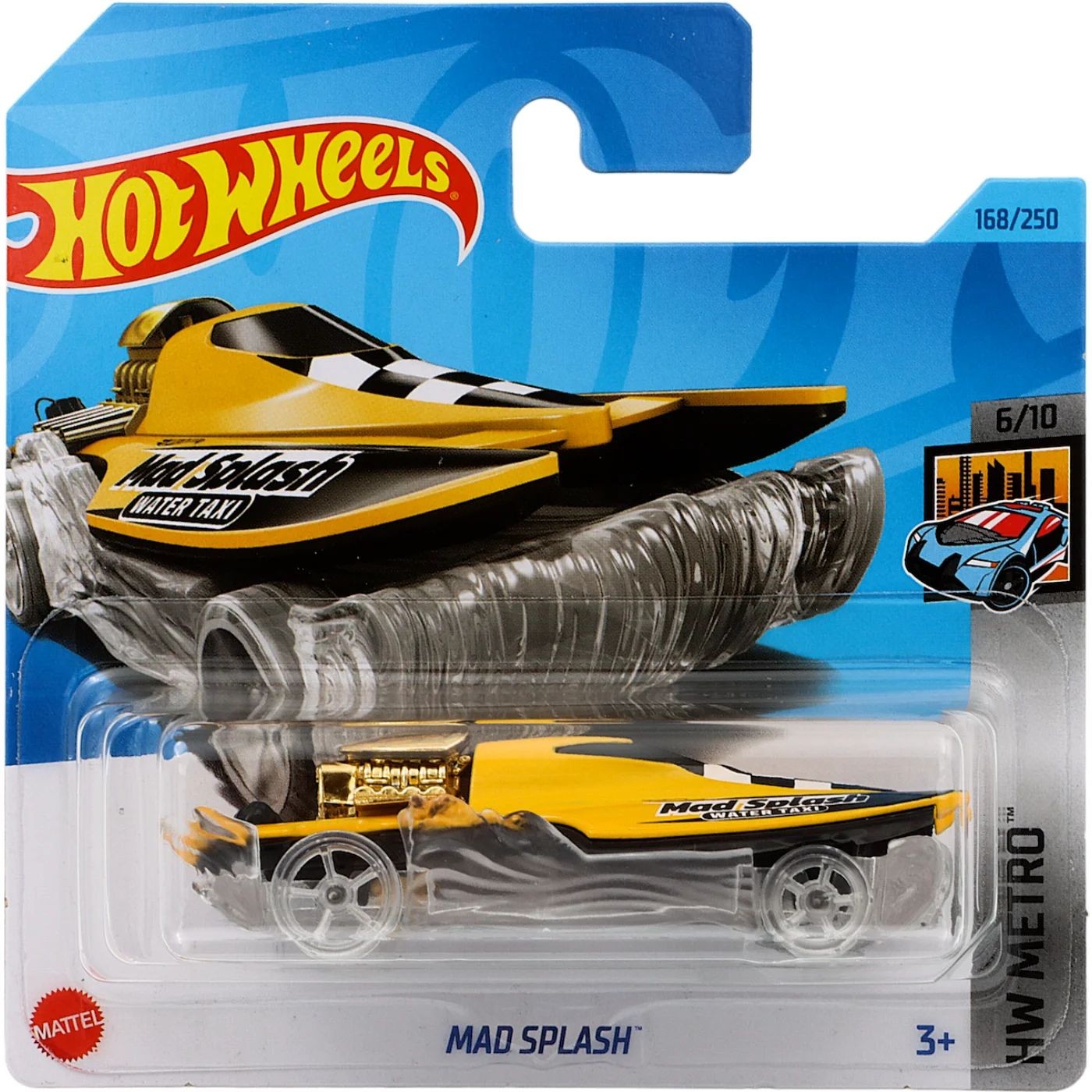 Läs mer om Mad Splash - HW Metro - Gul - Hot Wheels