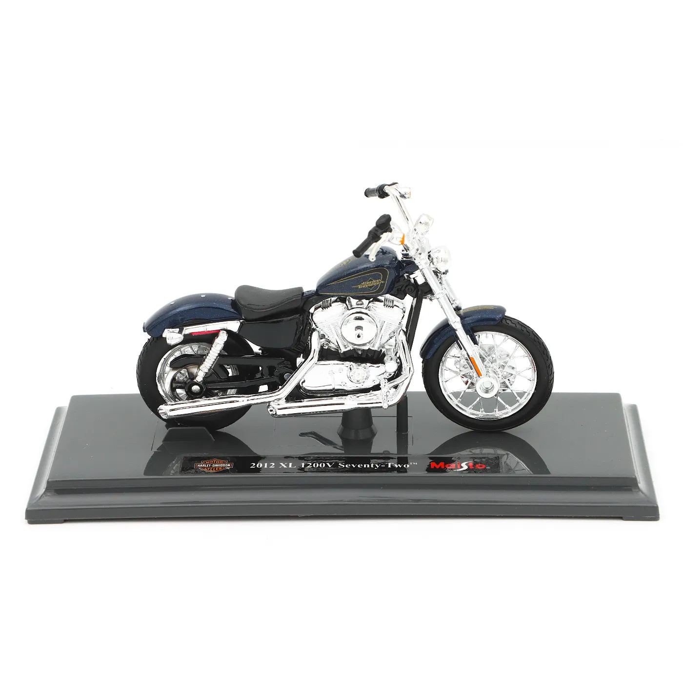 2012 XL 1200V Seventy-Two – Harley – Blå – Maisto – 1:18