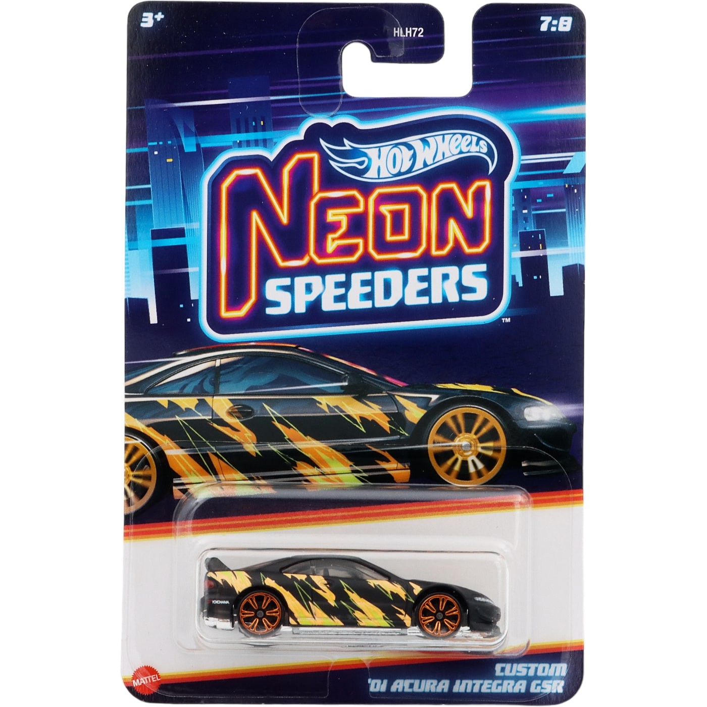 Custom ’01 Acura Integra GSR – Neon Speeders 7/8 – HW