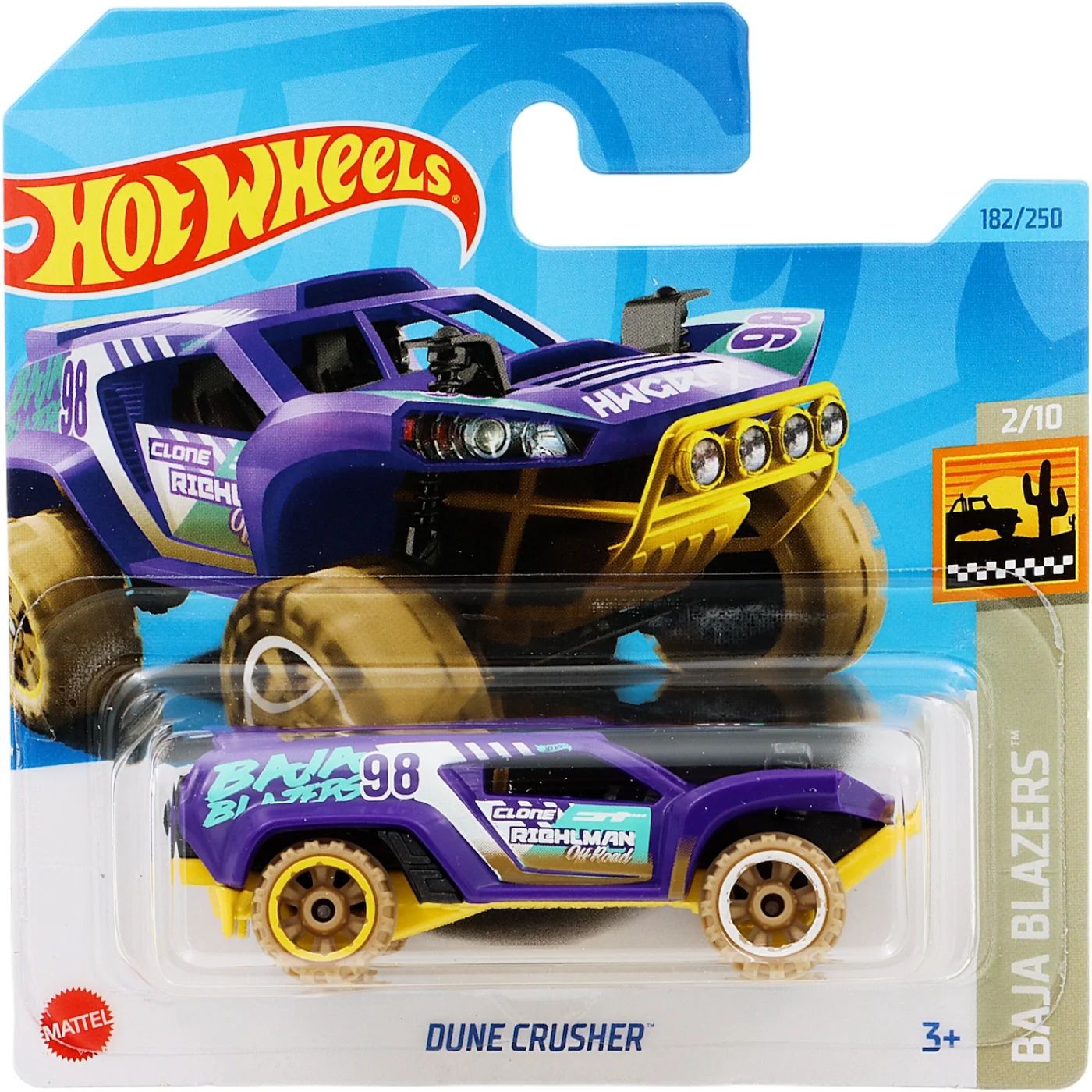 Dune Crusher – Baja Blazers – Lila – Hot Wheels