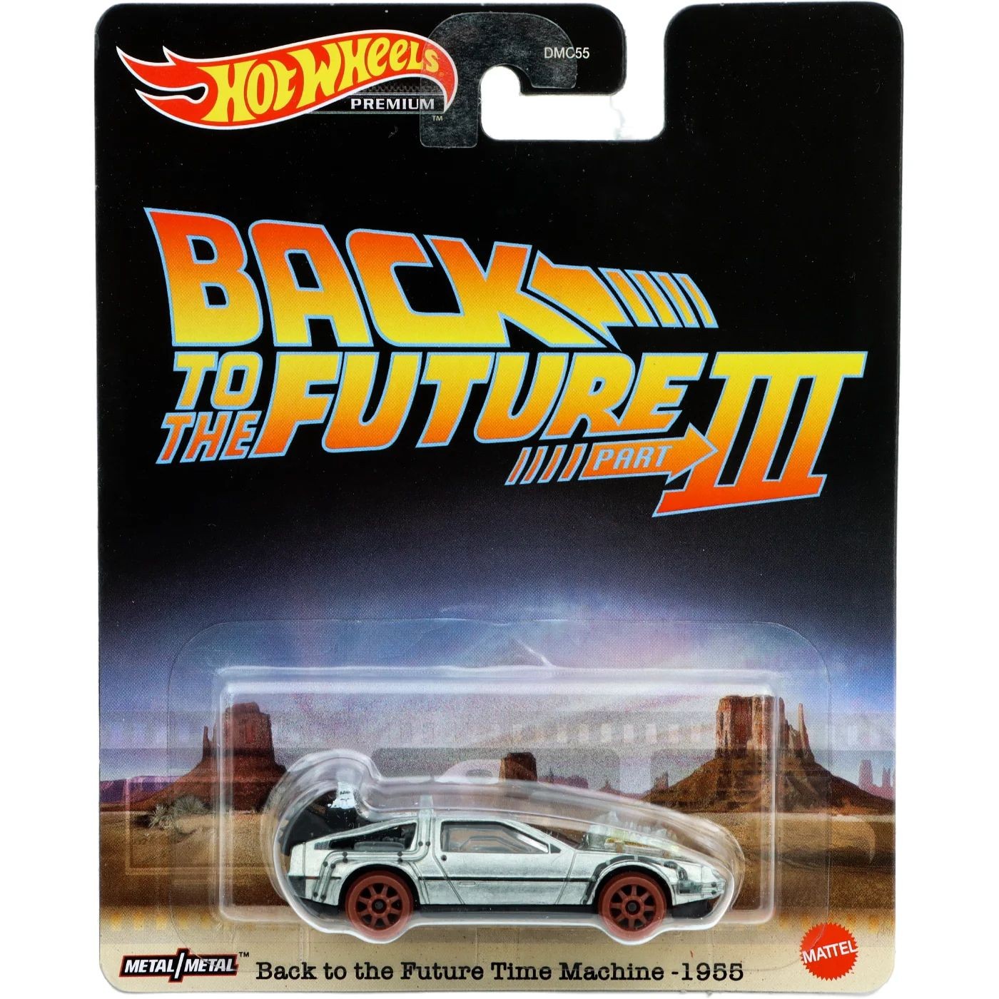 SKADAD FÖRP – Back to the Future Time Machine – 1955 – Hot Wheels