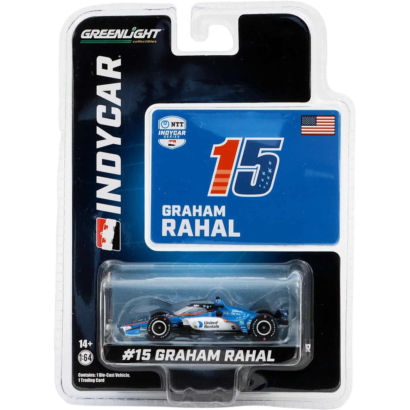 Läs mer om Indycar - 2023 - Graham Rahal #15 - GreenLight - 1:64