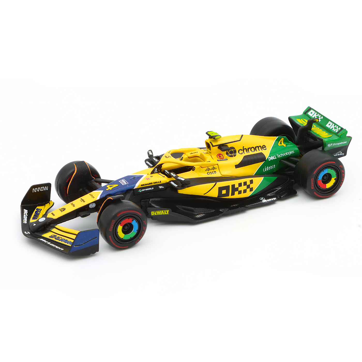 McLaren MCL38 - 2024 Monaco GP - Norris - Bburago - 1:43