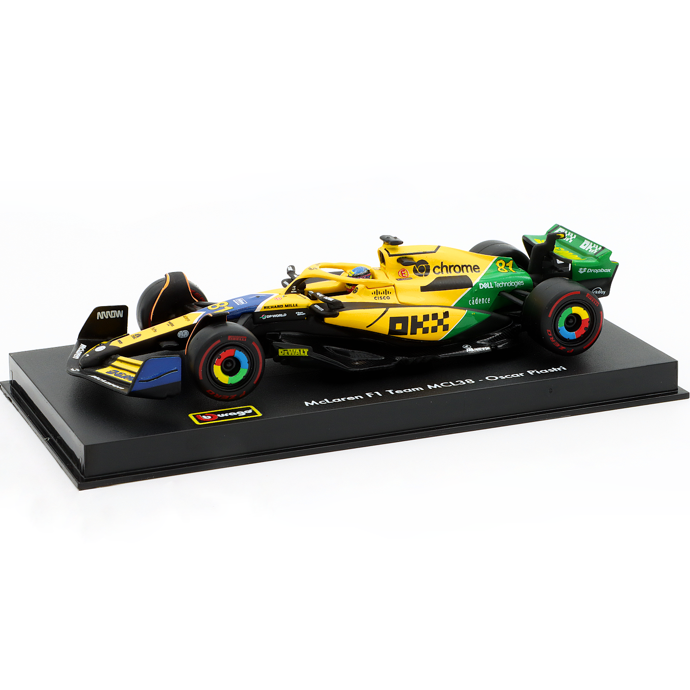 McLaren MCL38 - 2024 Monaco GP - Piastri - Bburago - 1:43