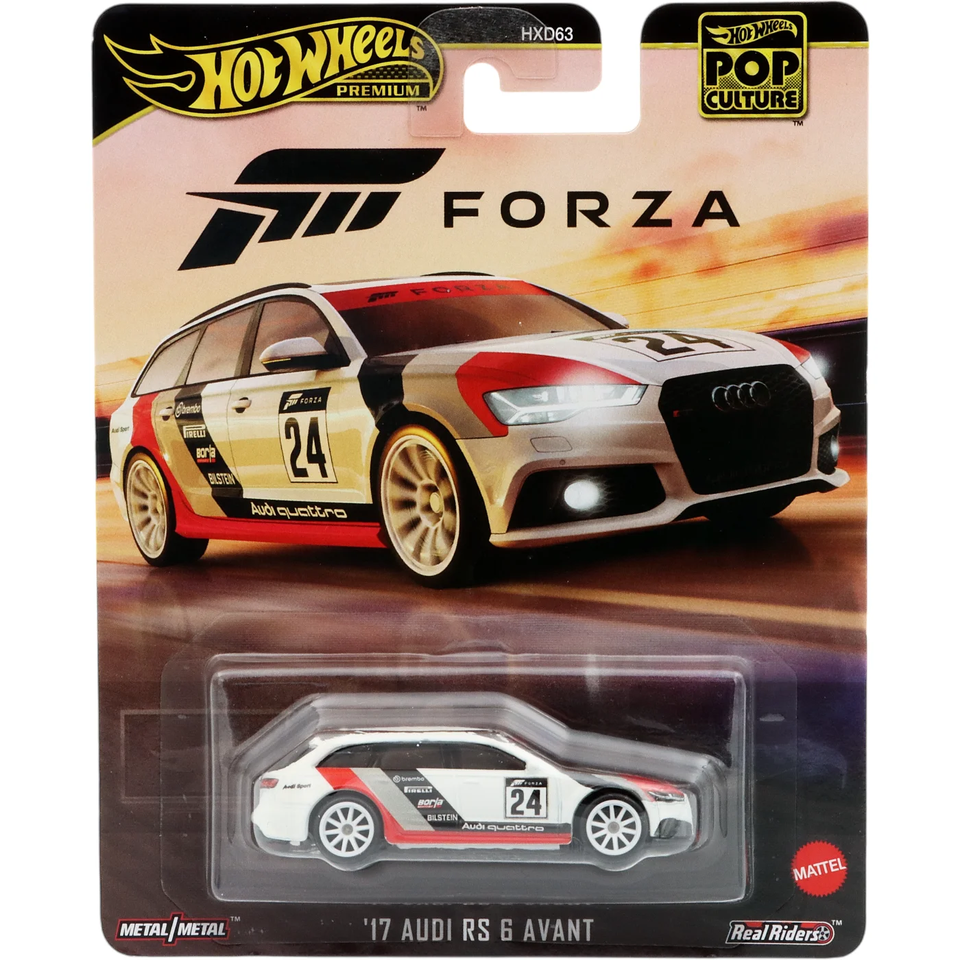 Läs mer om 17 Audi RS 6 Avant - Forza - Pop Culture - Hot Wheels