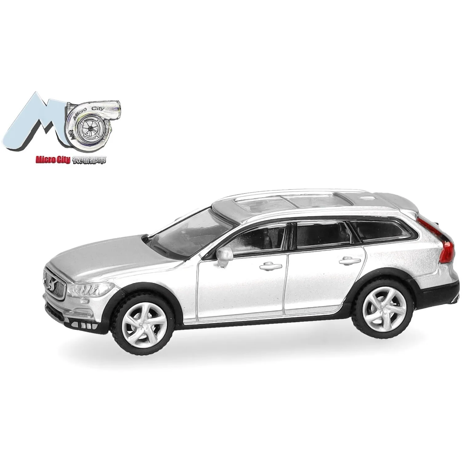 Volvo V90 - Silver - 2017 - MicroCity - 1:87