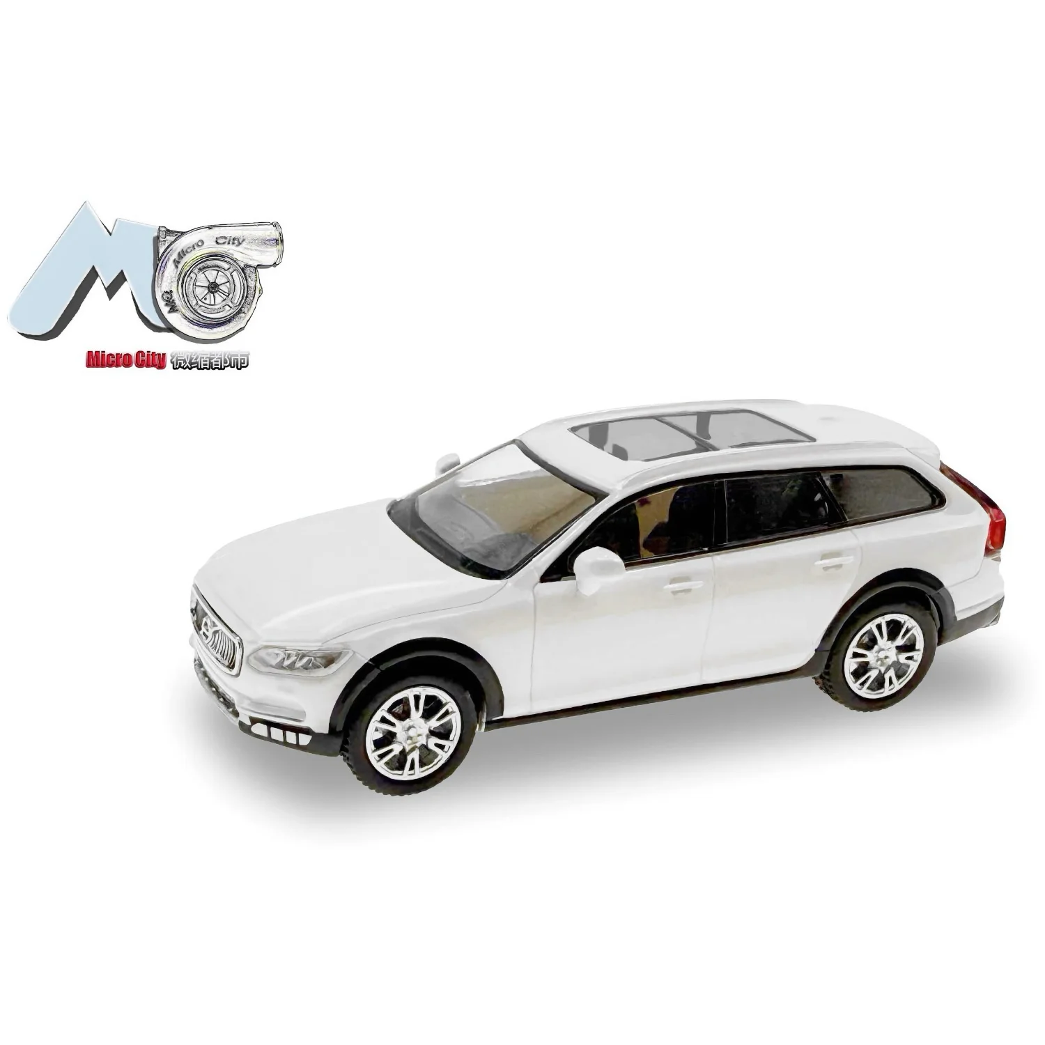 Volvo V90 - Vit - 2017 - MicroCity - 1:87
