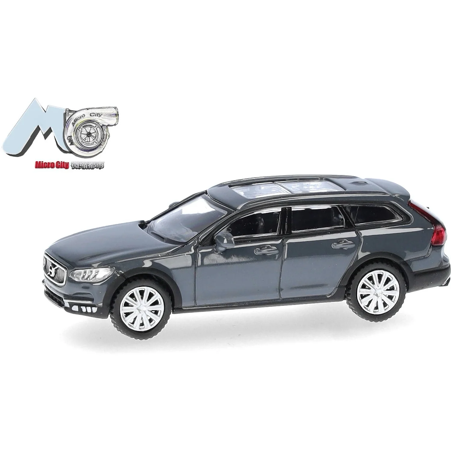Volvo V90 - Grå - 2017 - MicroCity - 1:87
