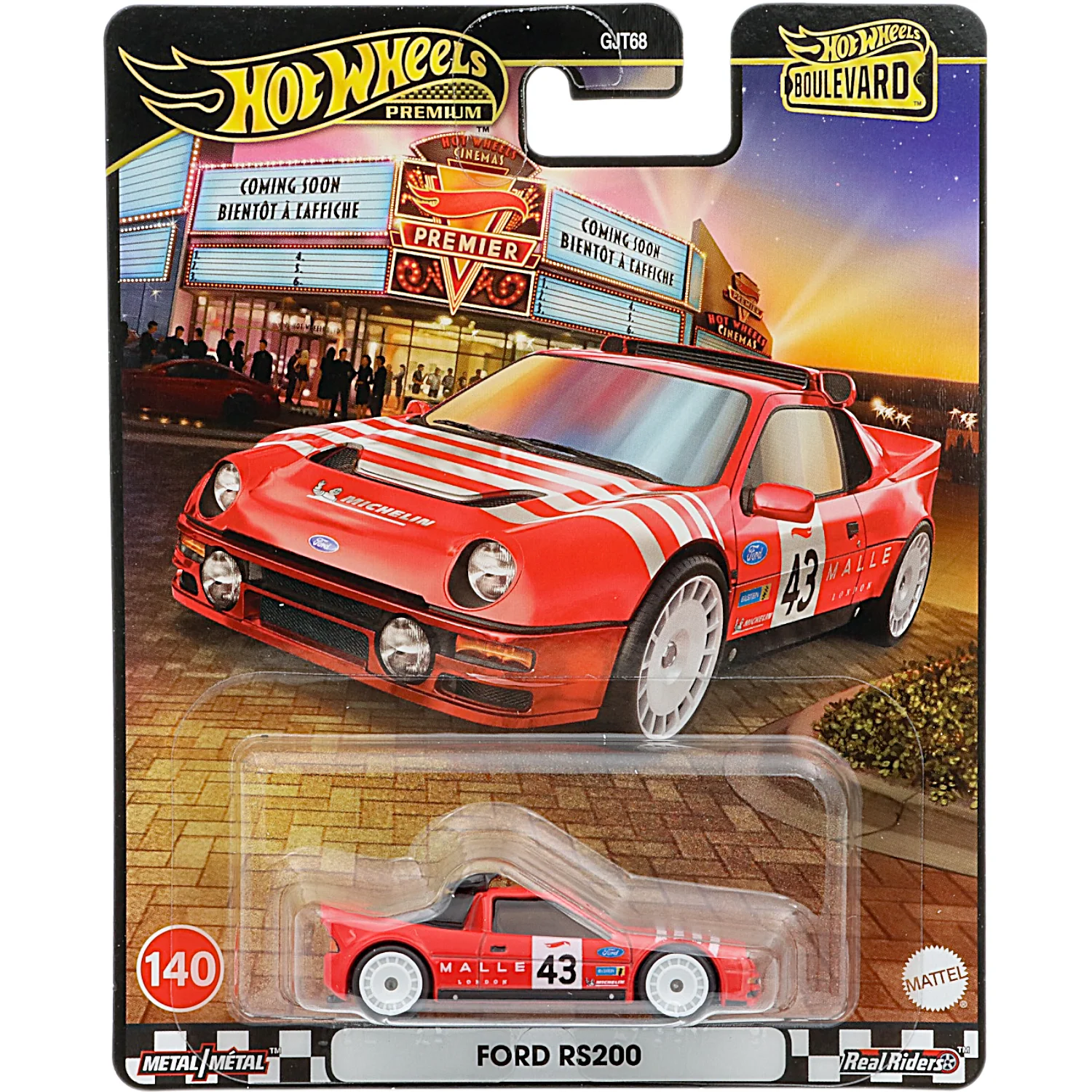 Ford RS200 - Röd - Boulevard 140 - Hot Wheels