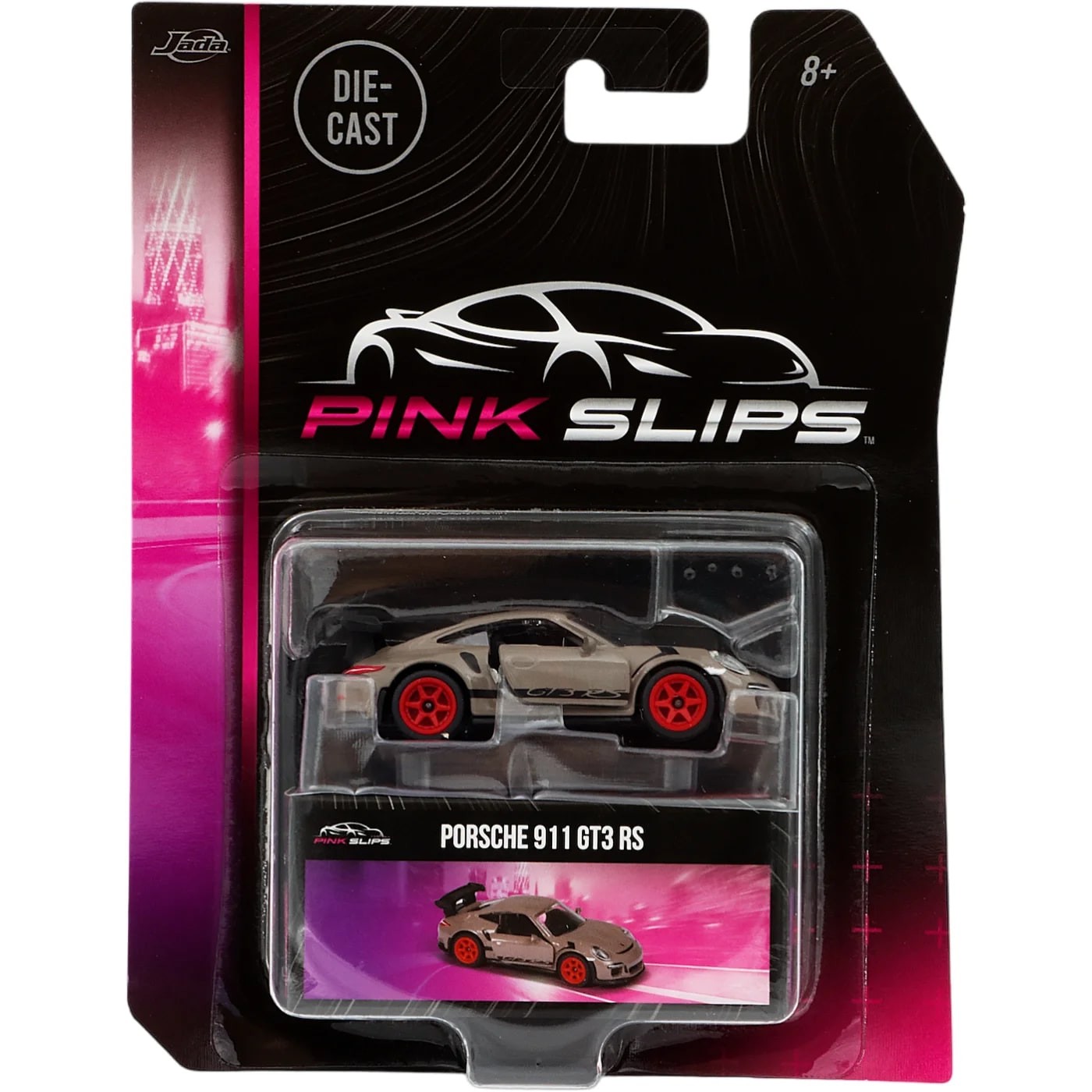 Läs mer om Porsche 911 GT3 RS - Pink Slips - Jada Toys - 7 cm