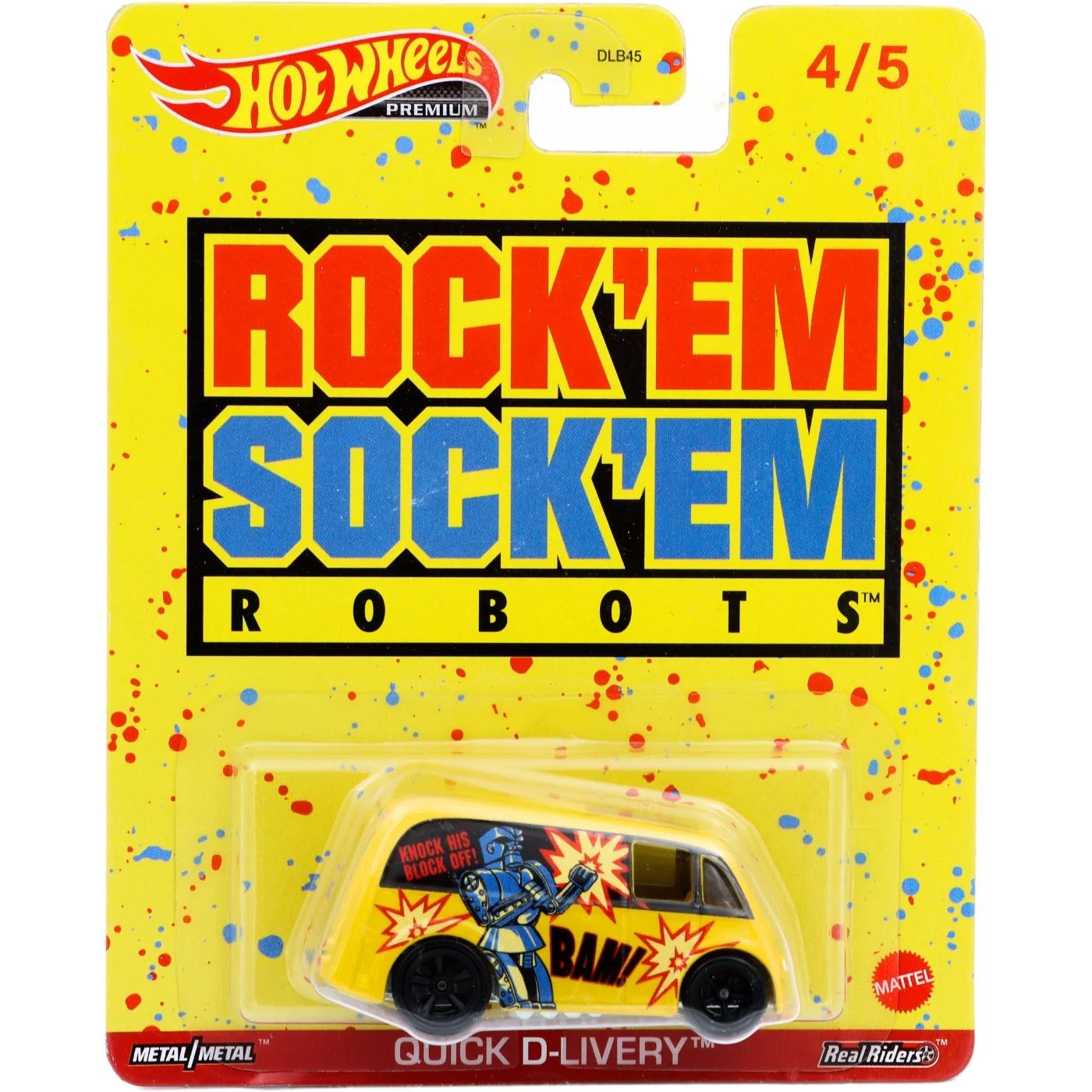 Läs mer om Quick Delivery - Rock Em Sock Em Robots - Hot Wheels