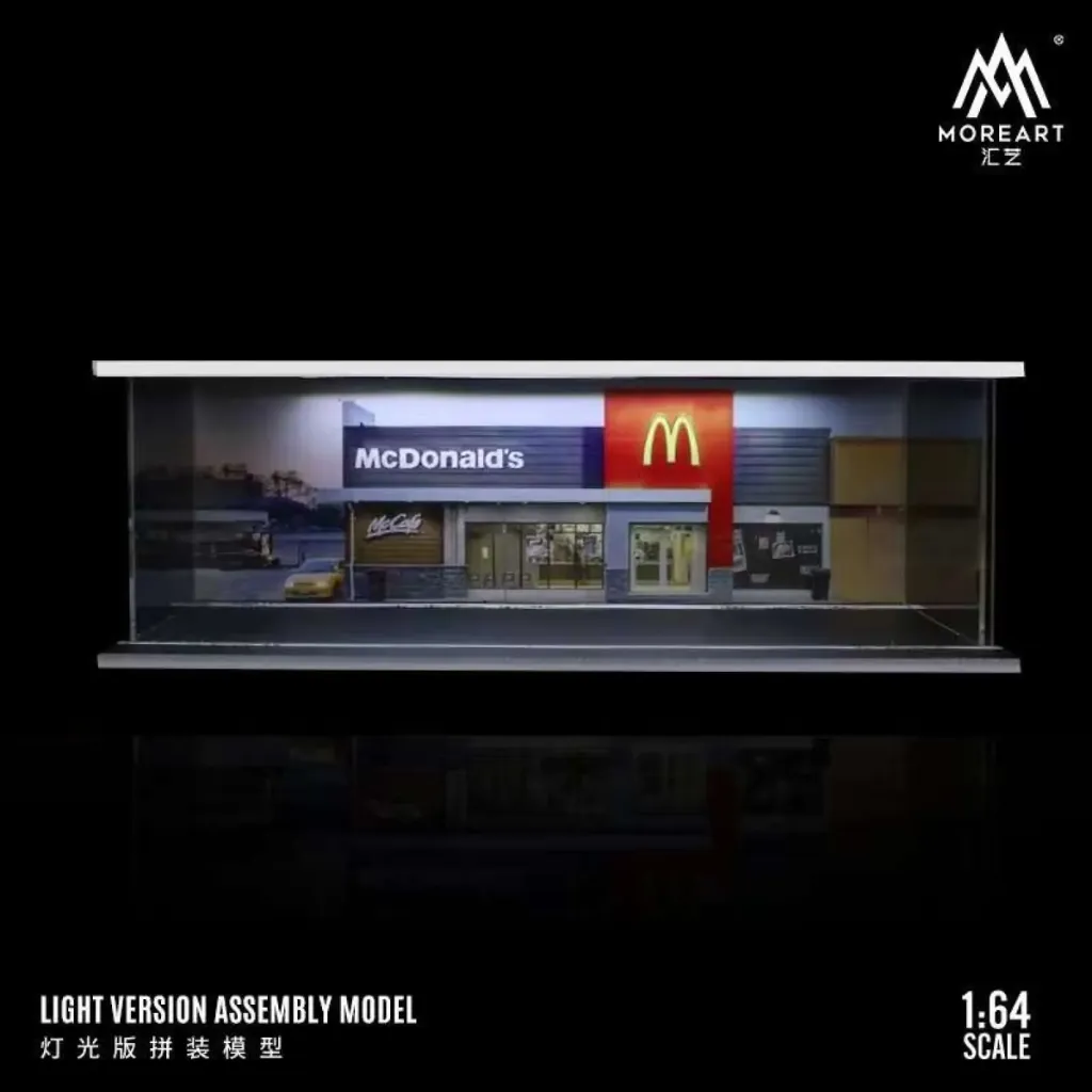McDonalds Parking Garage - LED-belysning - 1:64