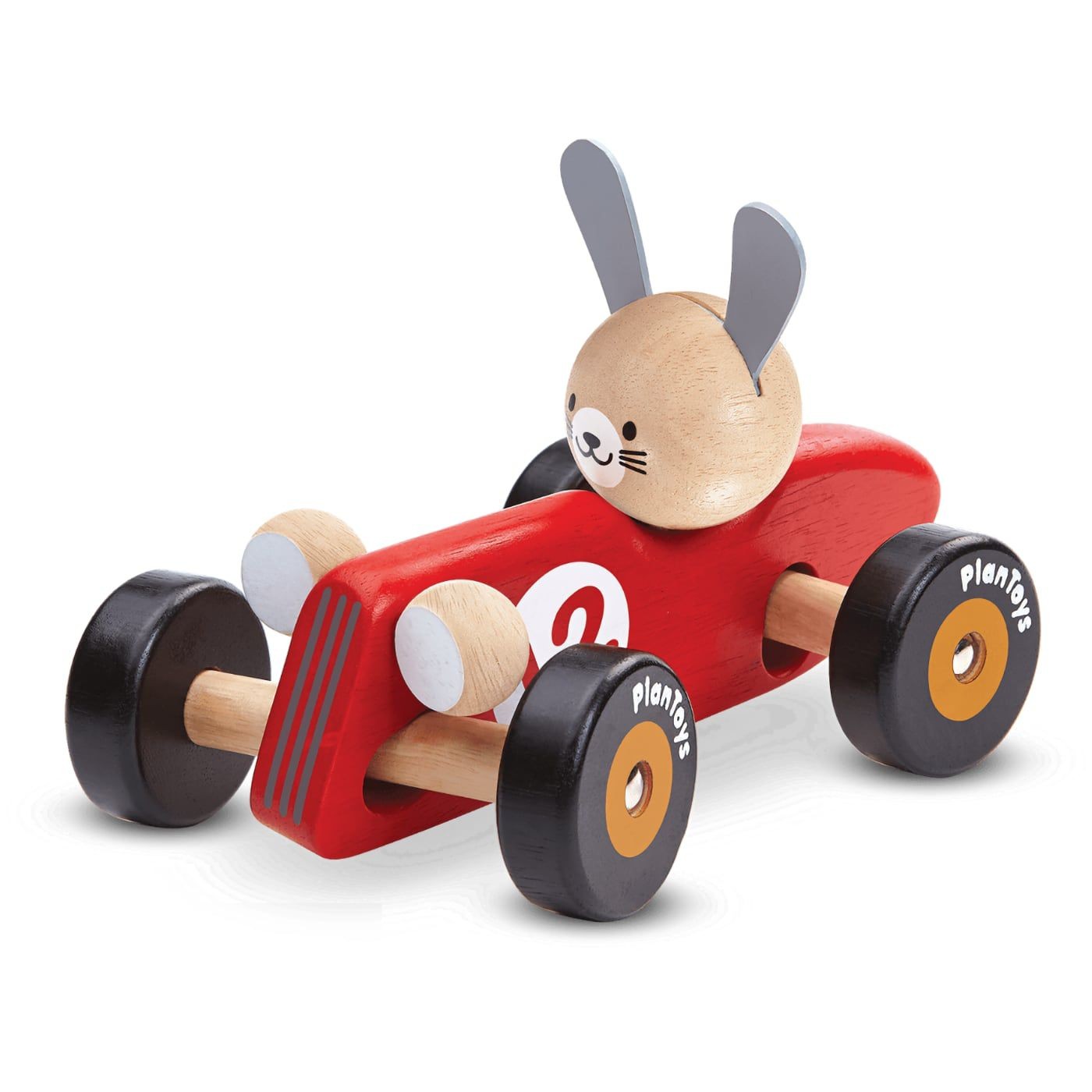 Läs mer om PlanToys Rabbit Racing Car 5704