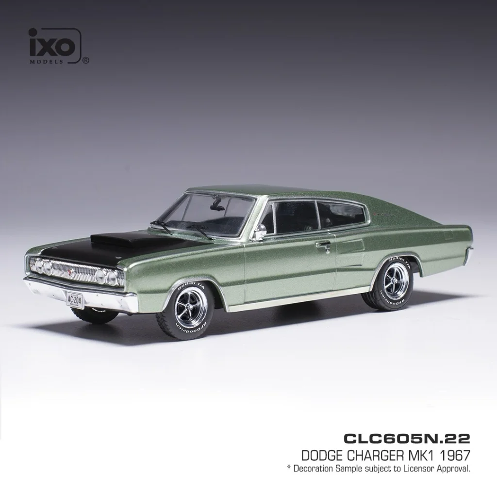 Dodge Charger MK1 - 1967 - Grön - Ixo Models - 1:43