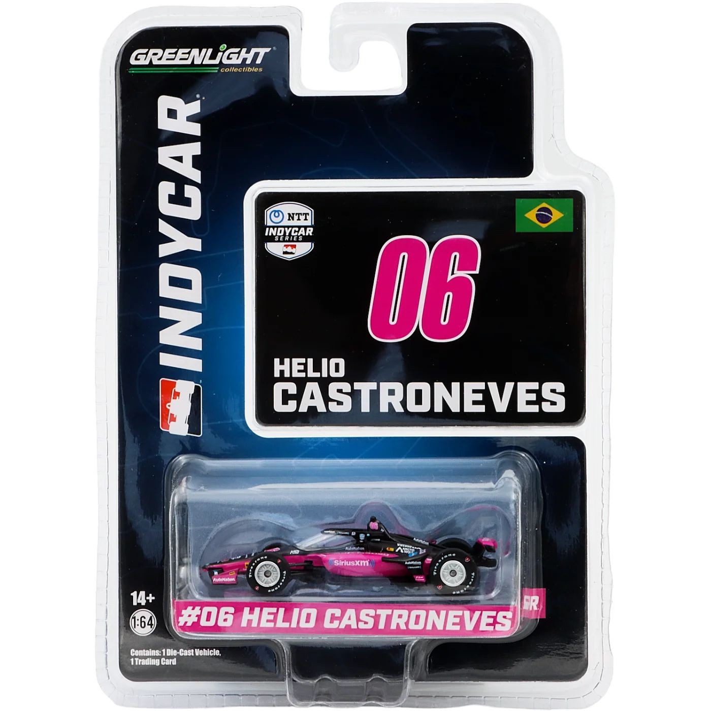 Läs mer om Indycar - 2023 - Helio Castroneves #06 - GreenLight - 1:64