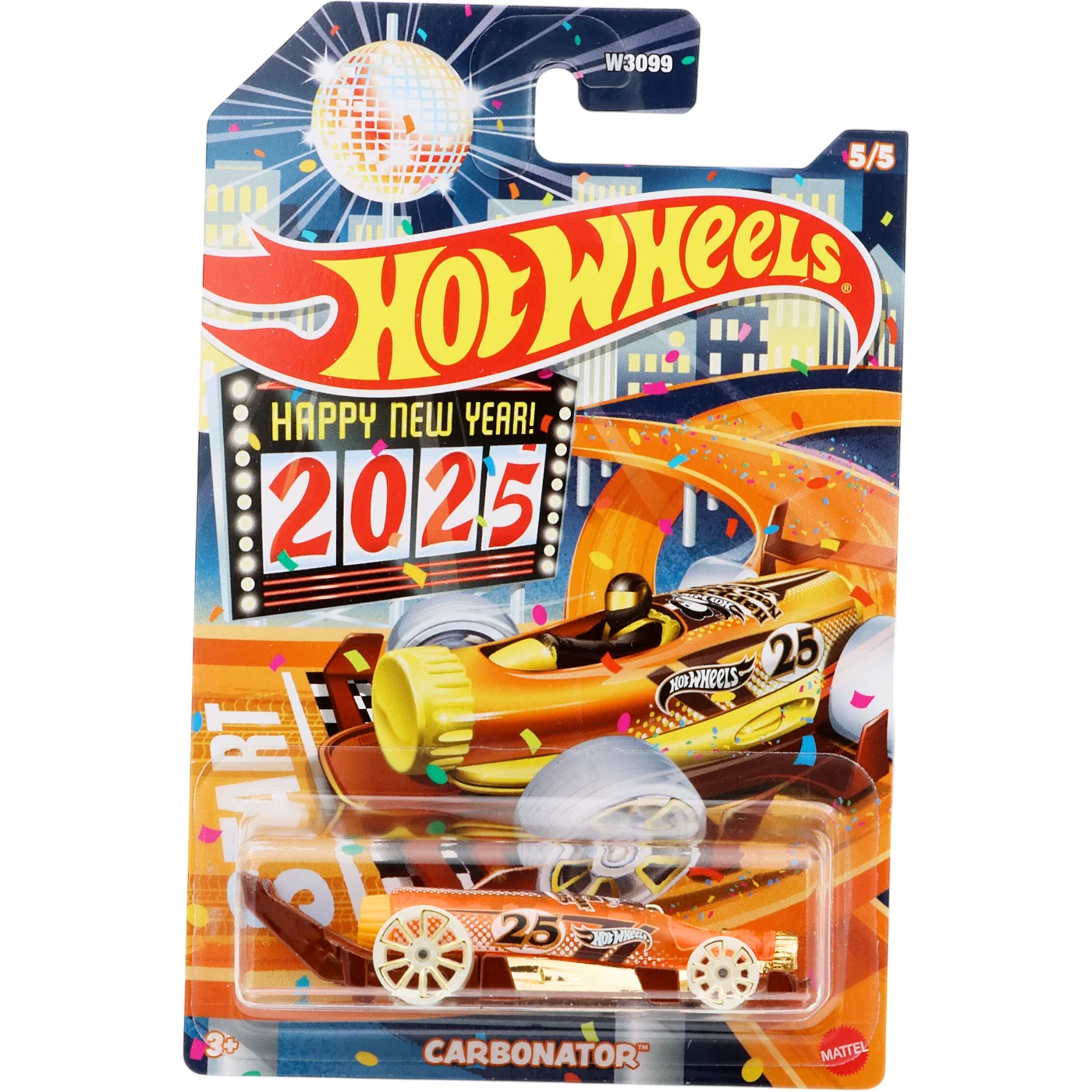 Läs mer om Carbonator - Gott Nytt År 2025 - HW Winter 2024 - Hot Wheels