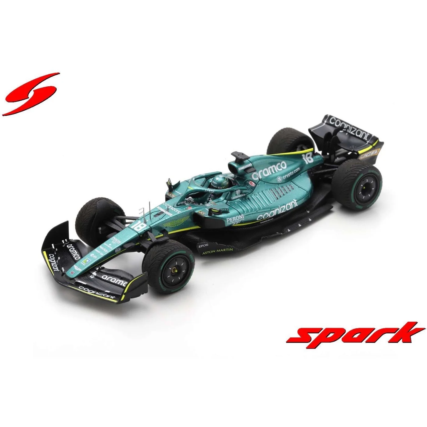 Aston Martin – AMR22 – Lance Stroll #18 – Spark – 1:43