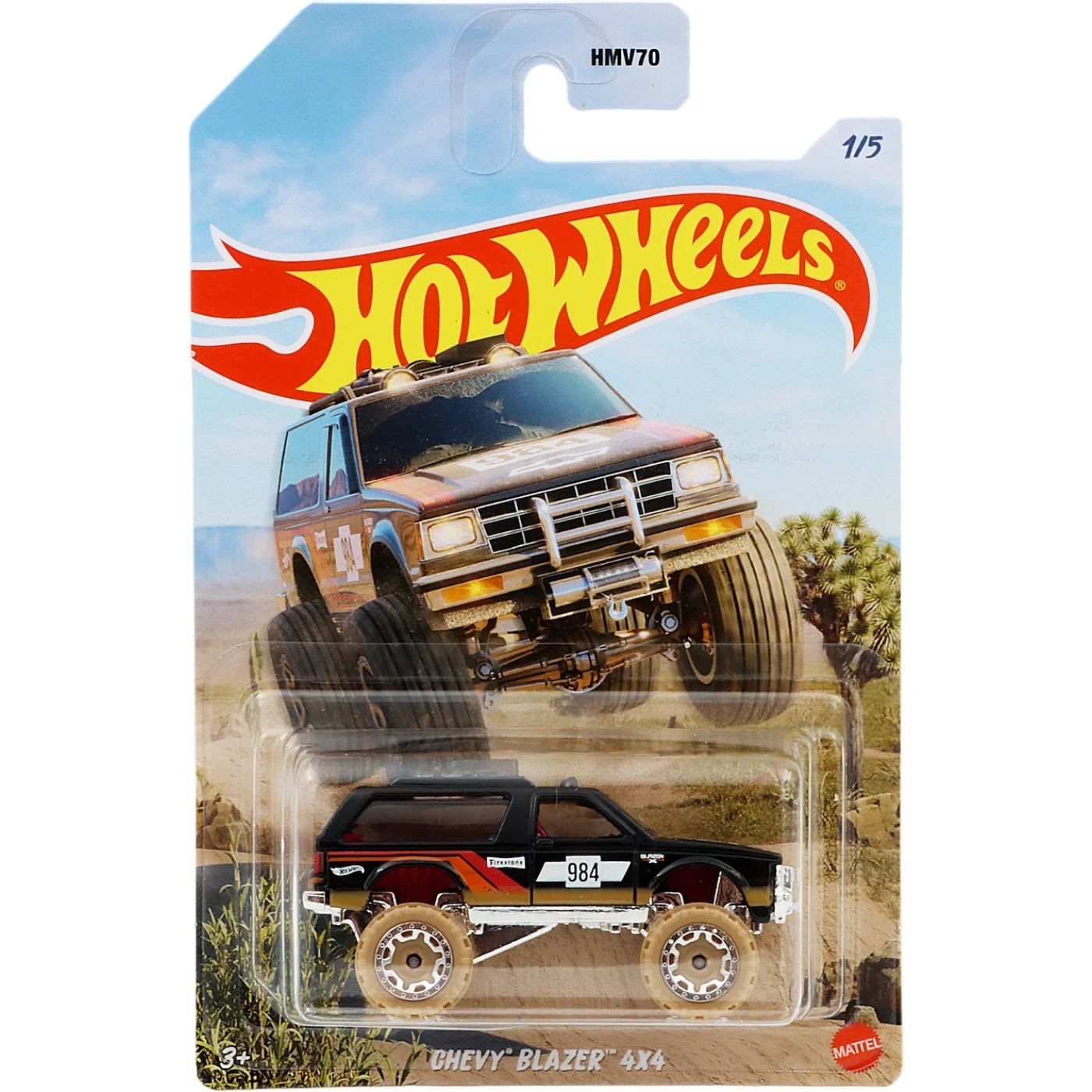 Chevy Blazer 4×4 – Mud Runners – 1/5 – Hot Wheels