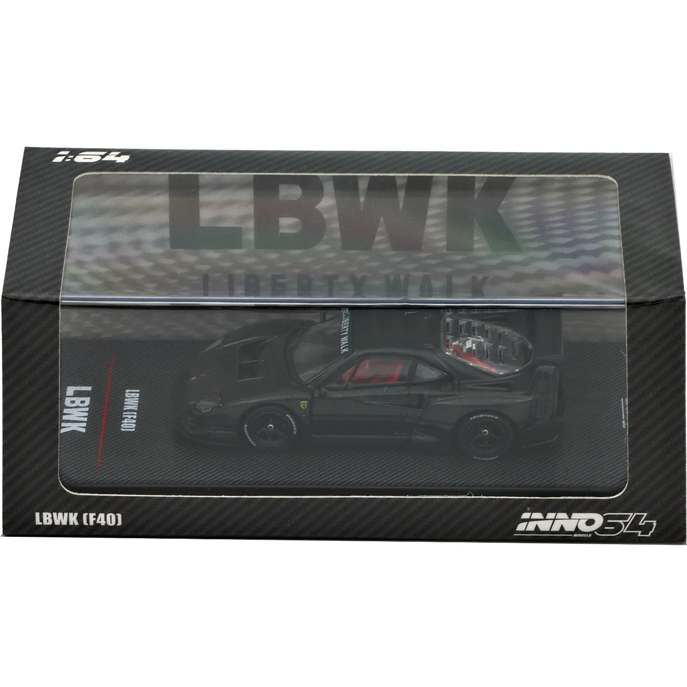 Ferrari LBWK (F40) - Full Carbon - Inno64 - 1:64