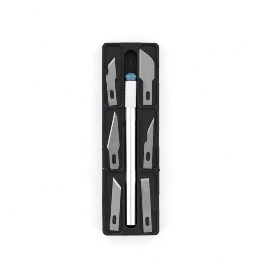 Craft Knife Set - Hobbykniv 6 blad - PKN1006 - Model Craft