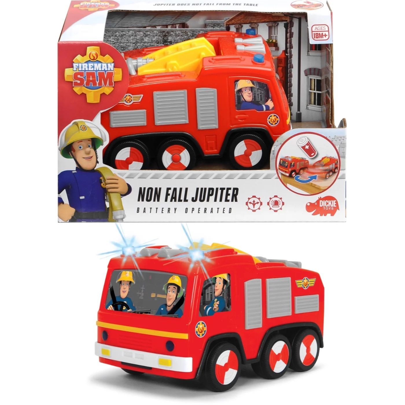 Läs mer om Non Fall Jupiter - Brandman Sam - Dickie Toys