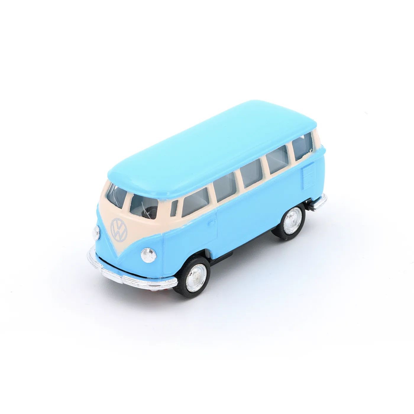 Läs mer om Volkswagen Classical Buss - 1962 - Kinsmart - 1:64 - Pastellblå