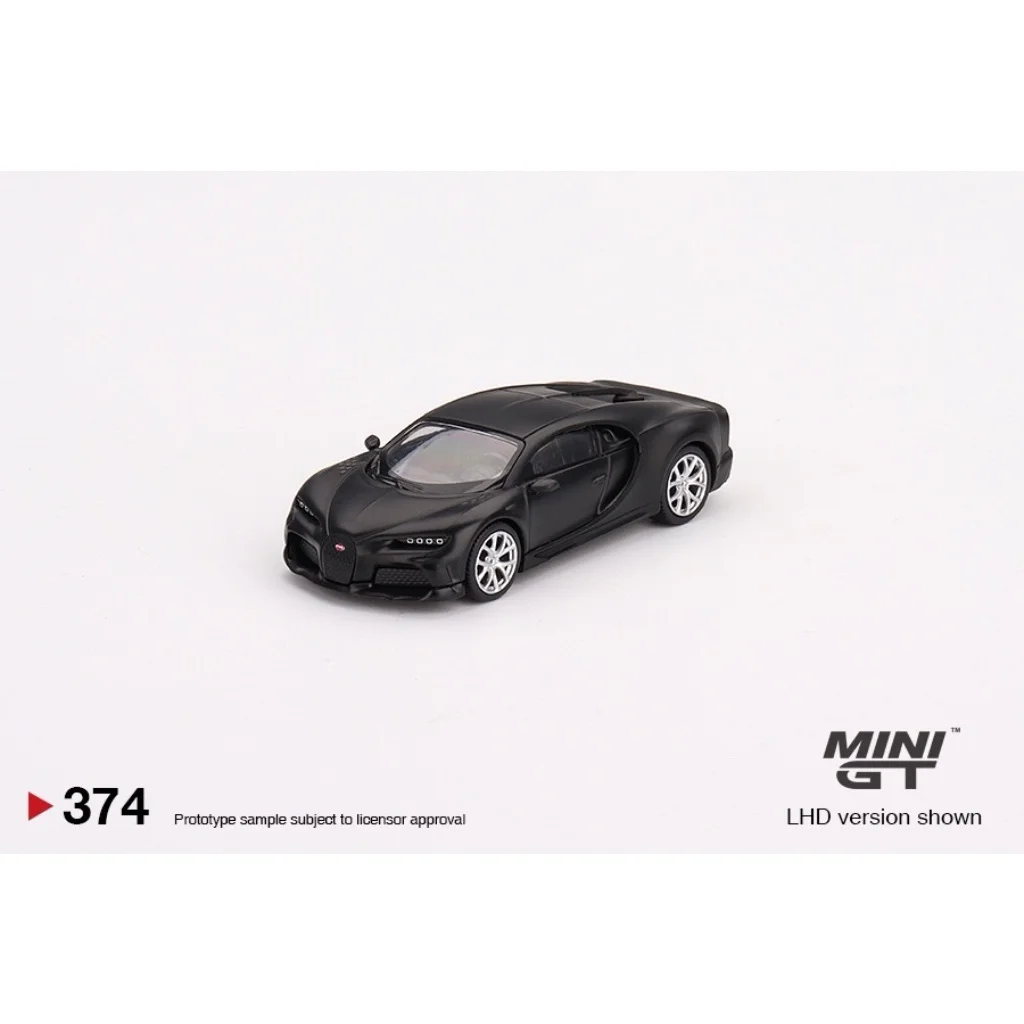 Bugatti Chiron Super Sport 300+ - Mattsvart - Mini GT - 1:64