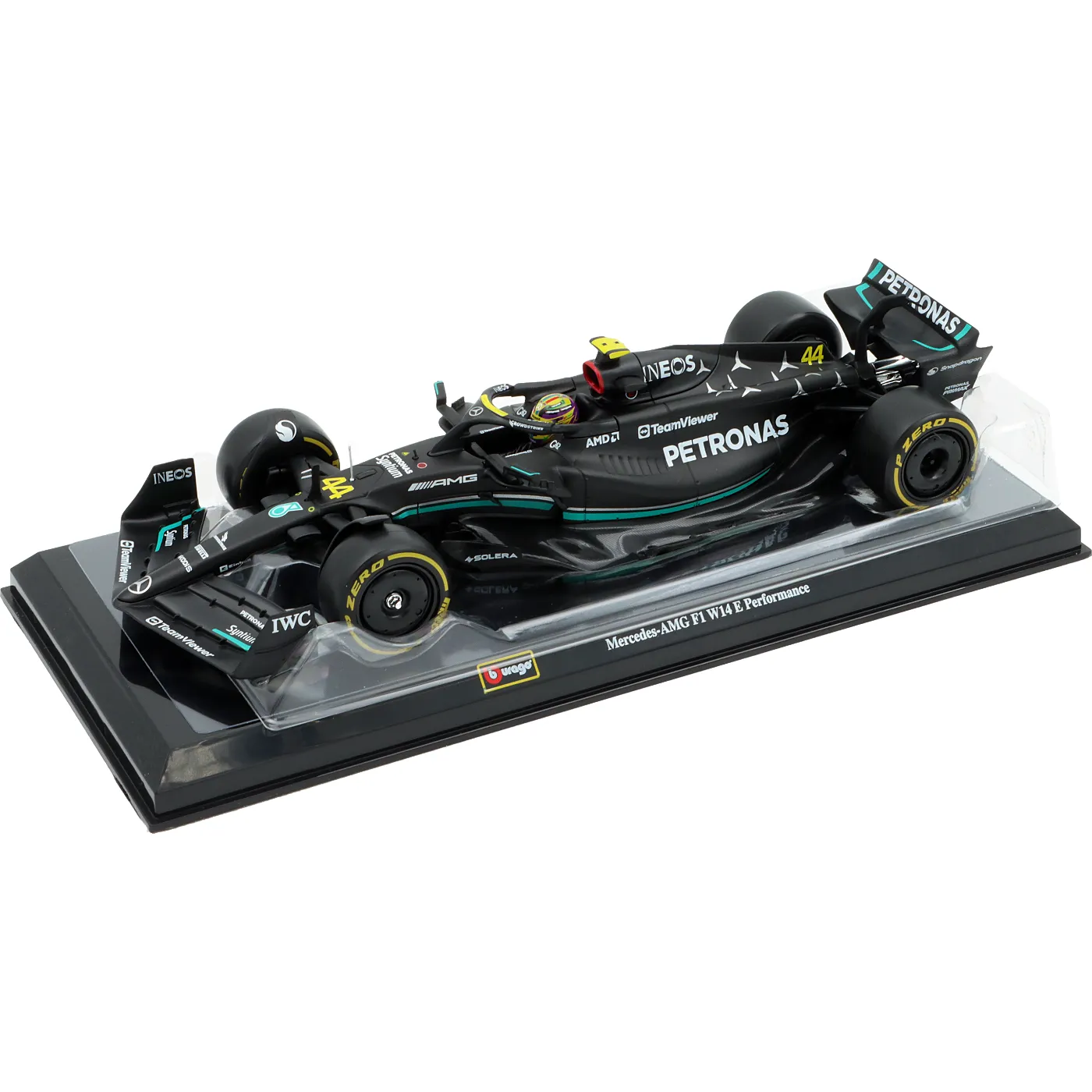 Läs mer om MB F1 W14 E Performance - Lewis Hamilton - Bburago - 1:24