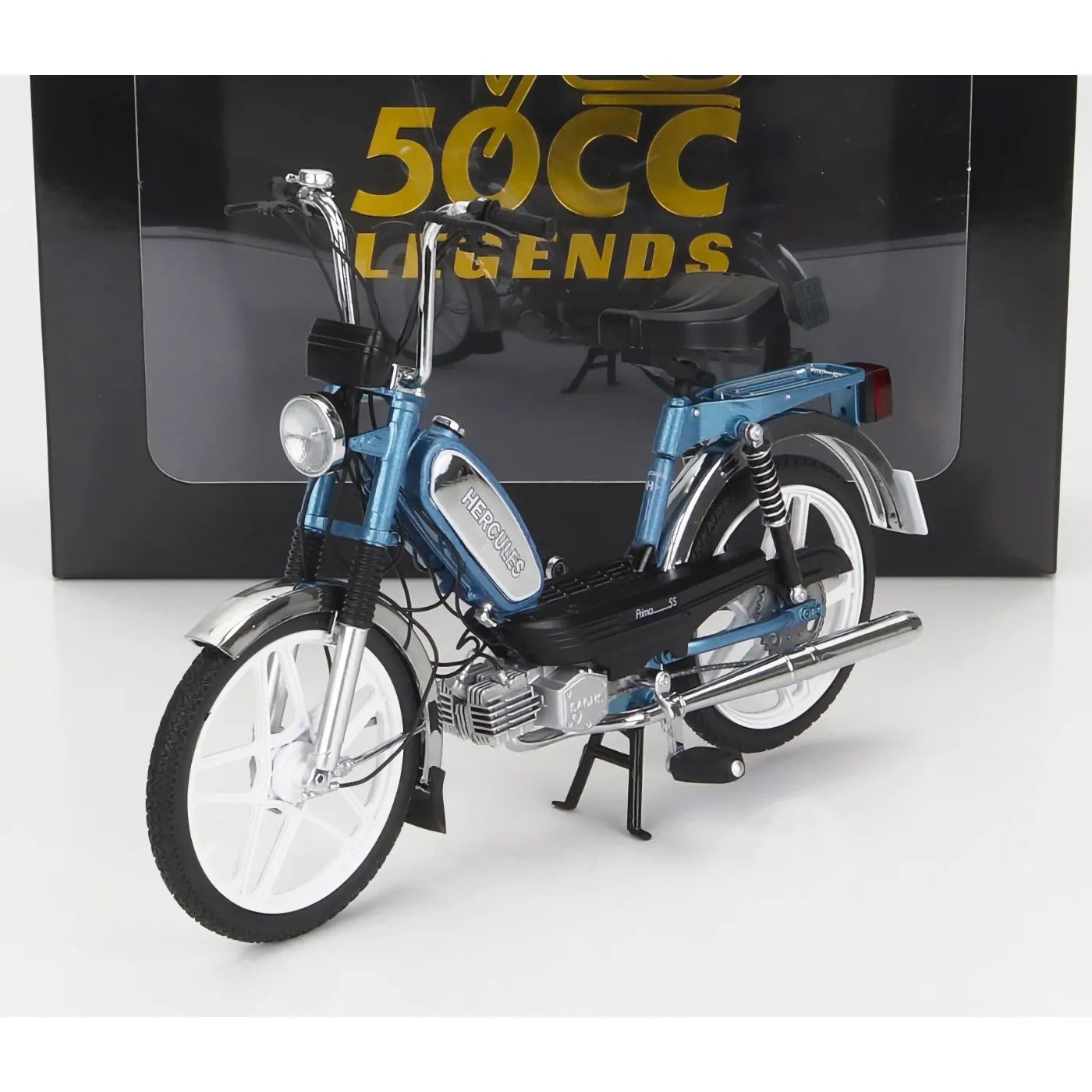 Hercules Prima 5S – 1995 – Blå – 50CC Legends – 1:10