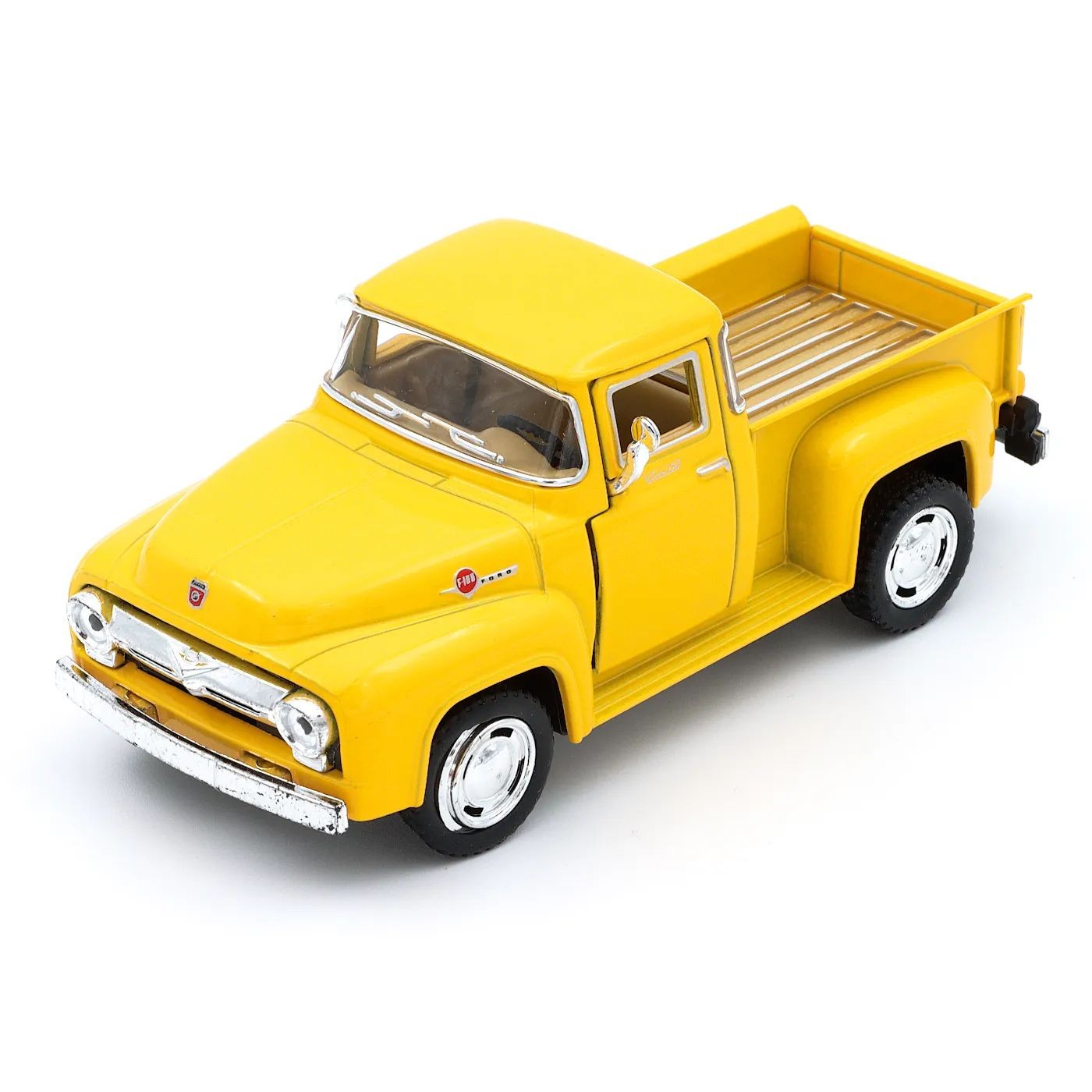 1956 Ford F-100 Pickup – Kinsmart – 1:38 – Gul