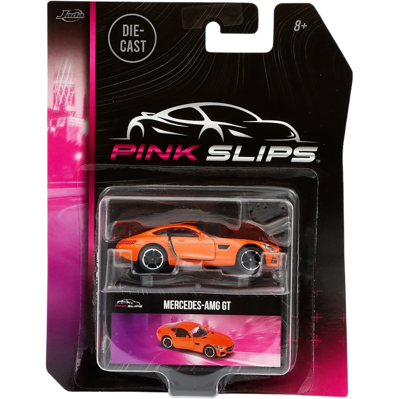 Läs mer om Mercedes-AMG GT - Pink Slips - Jada Toys - 7 cm