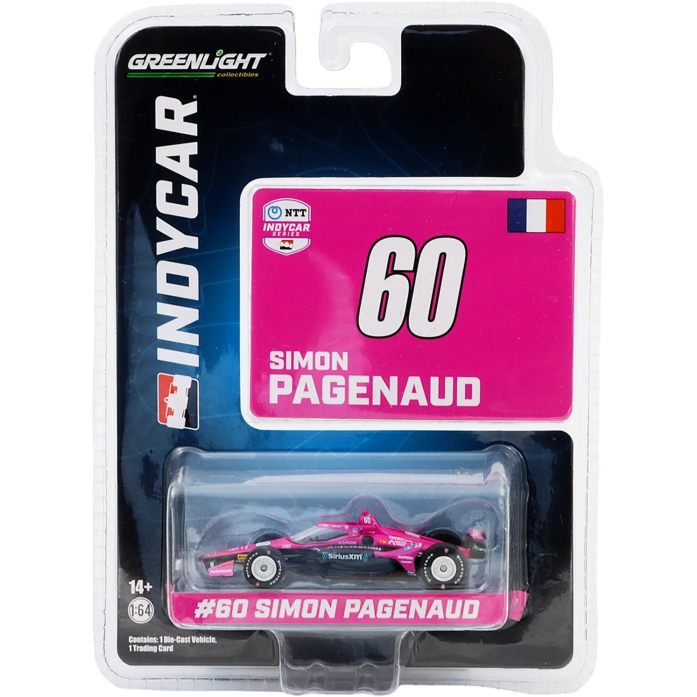 Läs mer om Indycar - 2023 - Simon Pagenaud #60 - GreenLight - 1:64