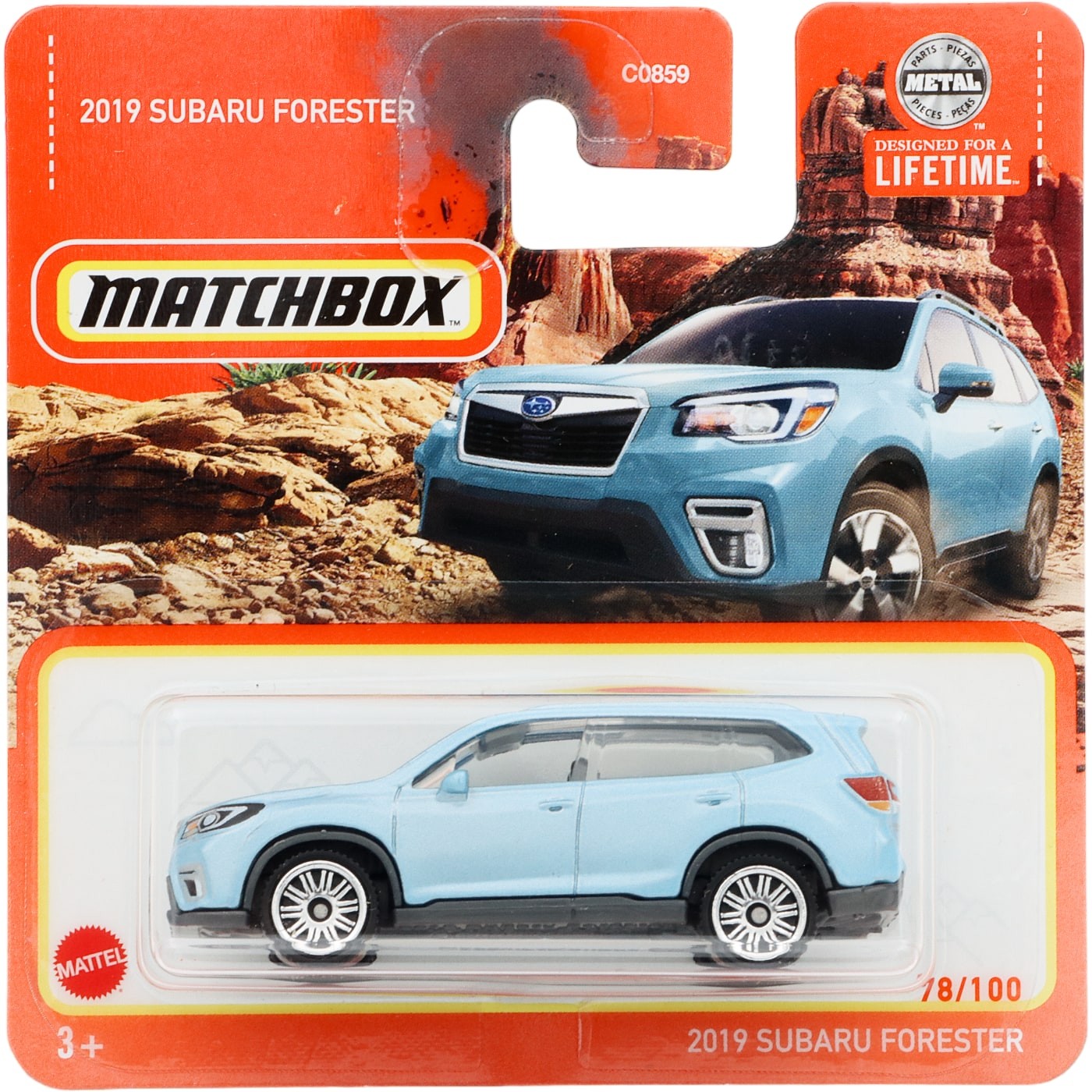 2019 Subaru Forester – Blå – Matchbox