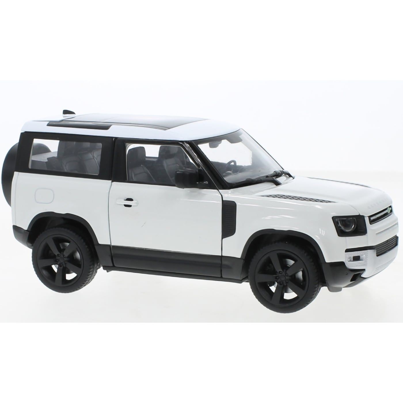 2020 Land Rover Defender – Vit – 1:26 – Welly