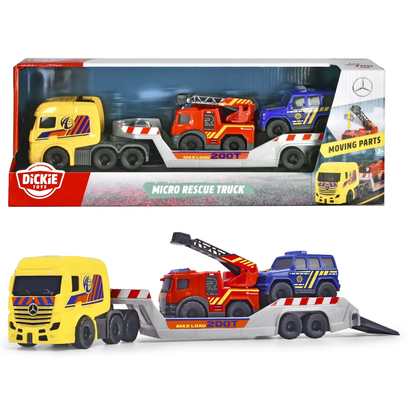 Micro Rescue Truck – Mercedes-Benz – Dickie Toys