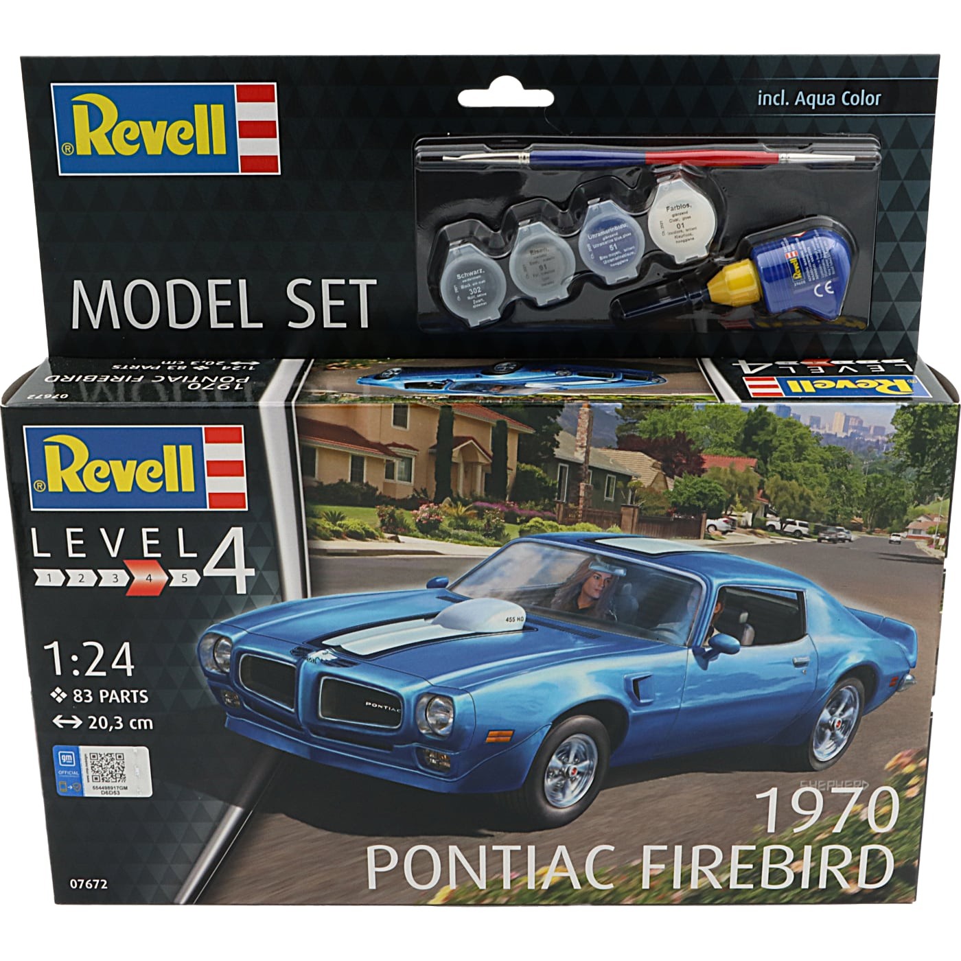 1970 Pontiac Firebird – Model Set – 7672 – Revell – 1:24