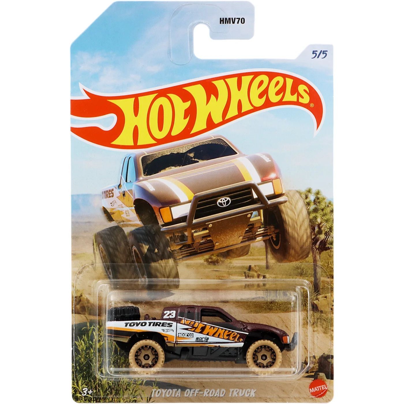 Läs mer om Toyota Off-Road Truck - Mud Runners - 5/5 - Hot Wheels