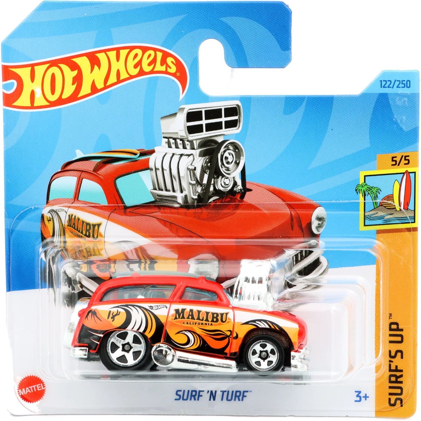 Läs mer om Surf n Turf - Surfs Up - Röd - Hot Wheels