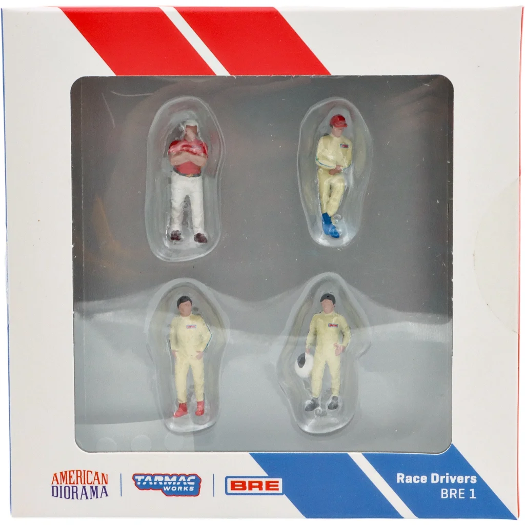 Race Drivers BRE 1 – Figurer – Tarmac + American Diorama