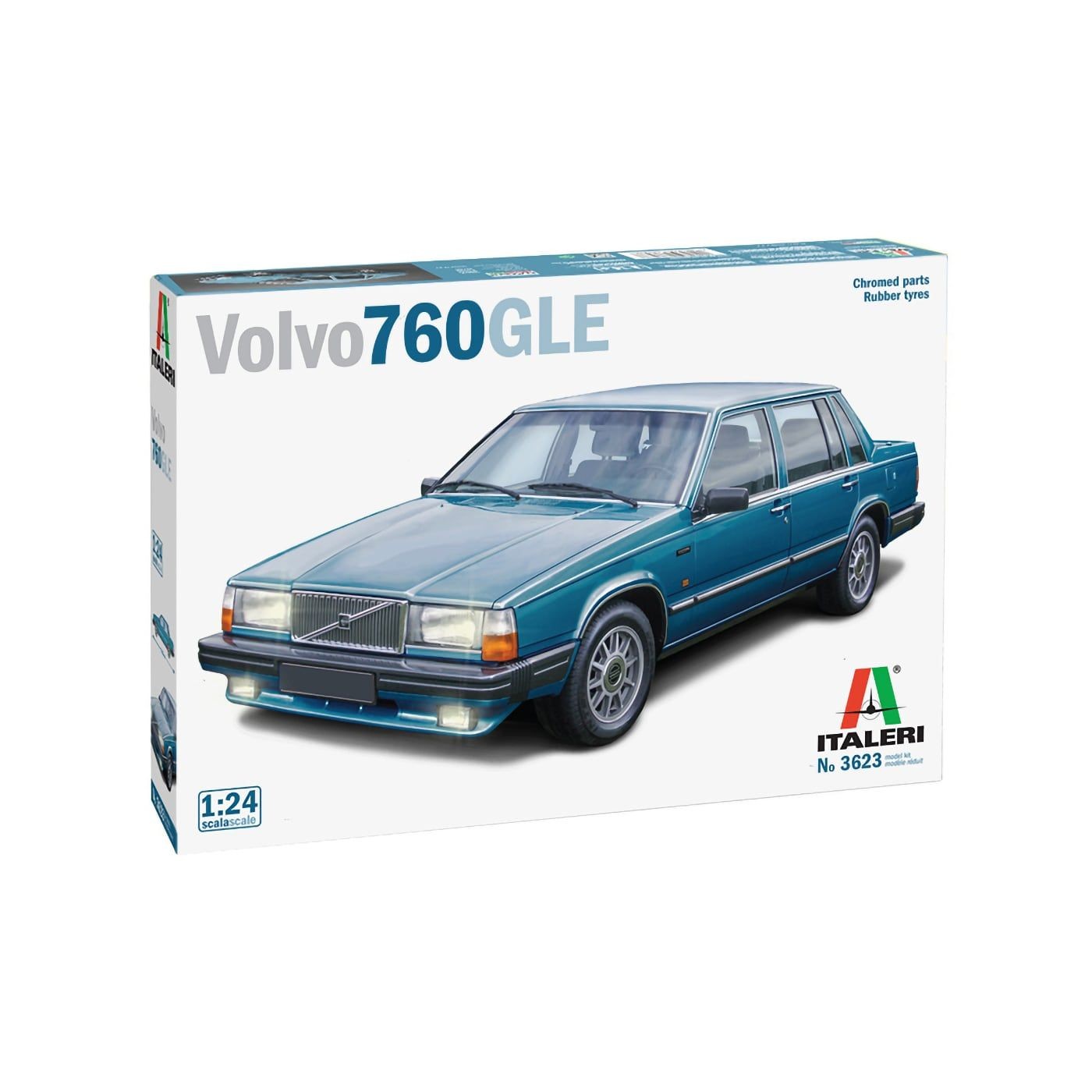 Läs mer om Volvo 760 GLE - Byggsats 3623 - Italeri - 1:24