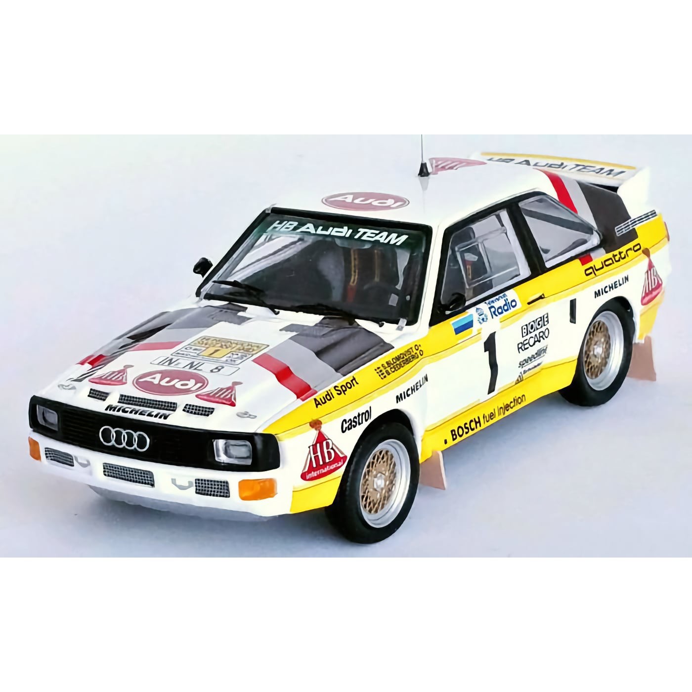 Audi Sport Quattro – Blomqvist / Cederberg – Trofeu – 1:43