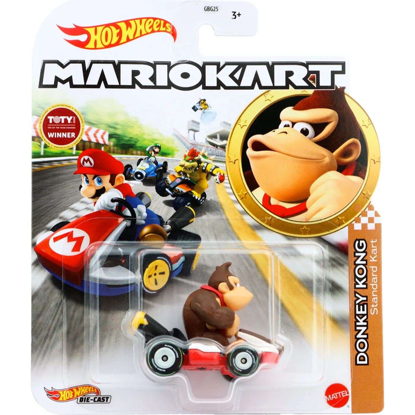 Donkey Kong – Mario Kart – Standard Kart – Hot Wheels