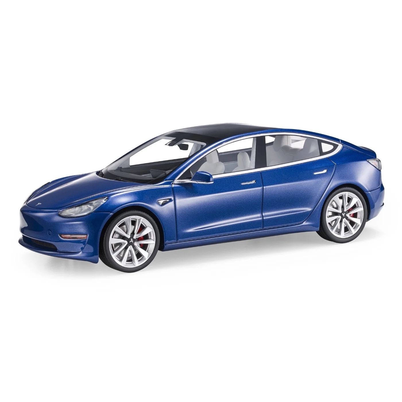 Läs mer om Tesla Model 3 - Blå - LS Collectibles - 1:18