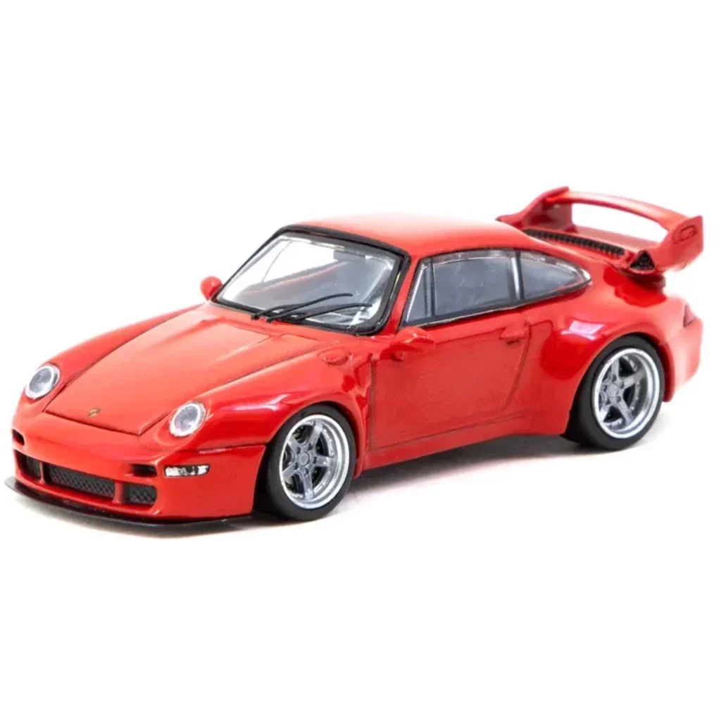 Porsche 993 Gunter Werks - Röd - ROAD64 - Tarmac - 1:64