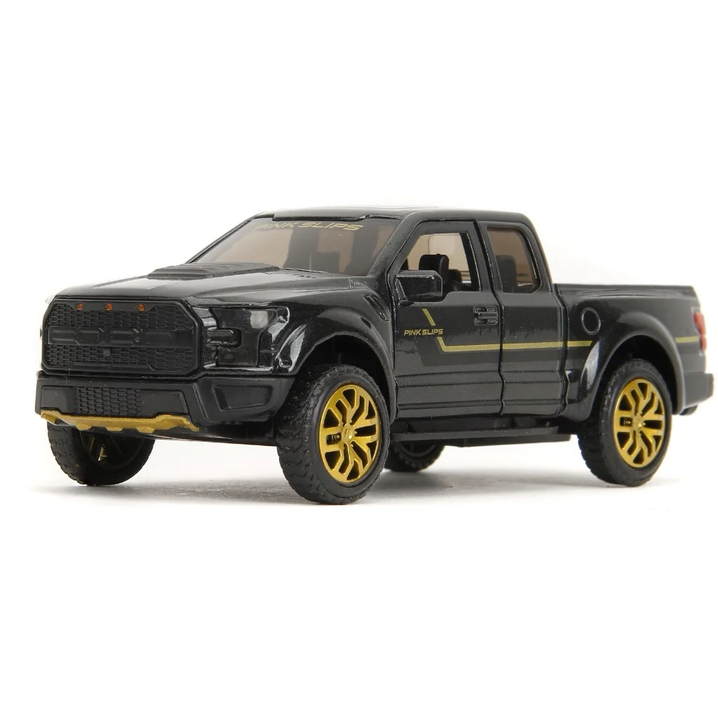 2017 Ford F-150 Raptor – Svart – Pink Slips – Jada – 13 cm