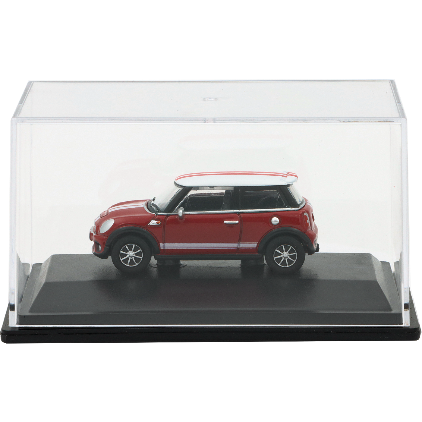Mini Cooper S - Röd/Vit - Oxford - 1:76