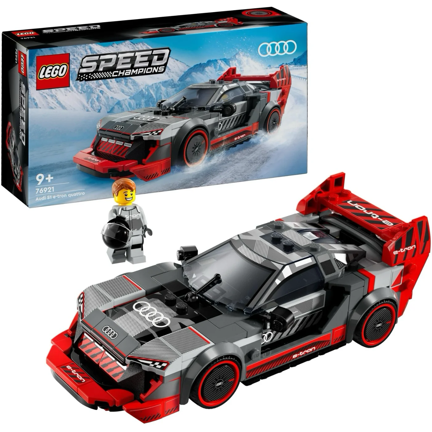 Läs mer om Audi S1 e-tron quattro - Speed Champions - 76921 - LEGO