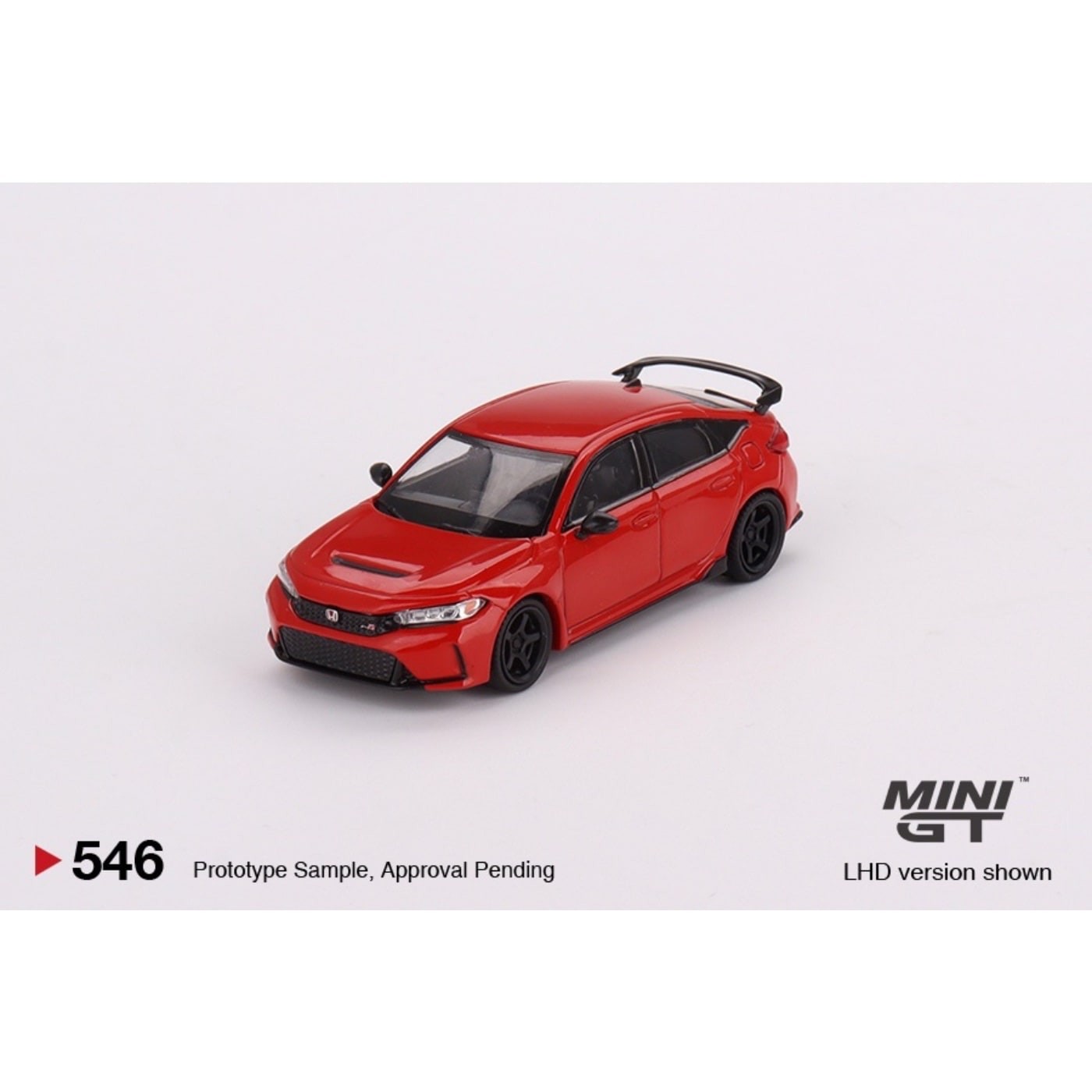 Honda Civic TYPE R – Röd – 546 – Mini GT – 1:64