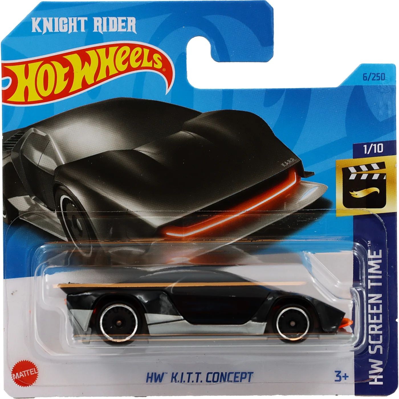 Läs mer om HW K.I.T.T. Concept - HW Screen Time - Svart - Hot Wheels